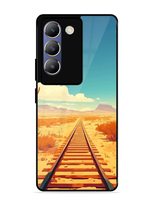 Endless Horizon Glossy Soft Edge Case for Vivo T3 (5G) Chachhi