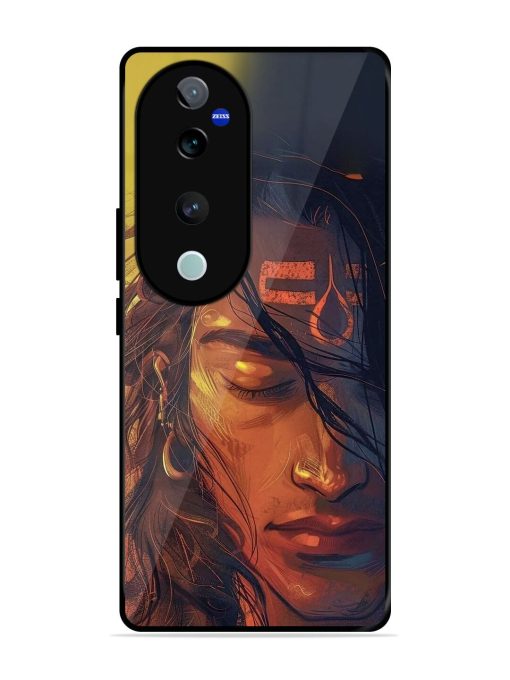 Tranquil Shiva Glossy Soft Edge Case for Vivo T3 Ultra (5G) Chachhi