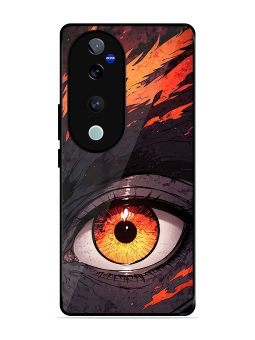 Inferno Gaze Glossy Soft Edge Case for Vivo T3 Ultra (5G) Chachhi