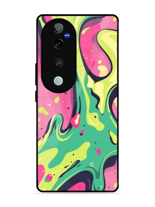 Gooey Grooves Glossy Soft Edge Case for Vivo T3 Ultra (5G) Chachhi