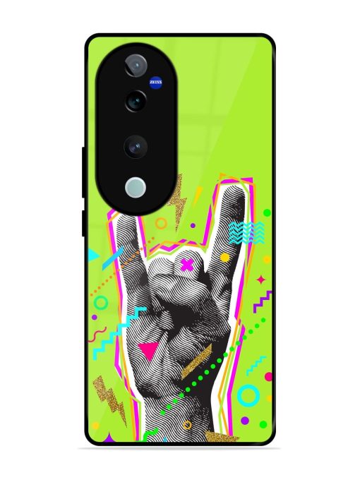 Neon Rock Glossy Soft Edge Case for Vivo T3 Ultra (5G) Chachhi