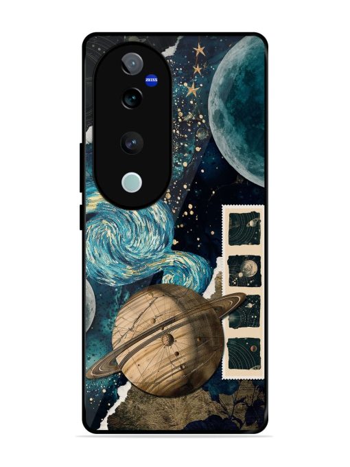 Celestial Tapestry Glossy Soft Edge Case for Vivo T3 Ultra (5G) Chachhi