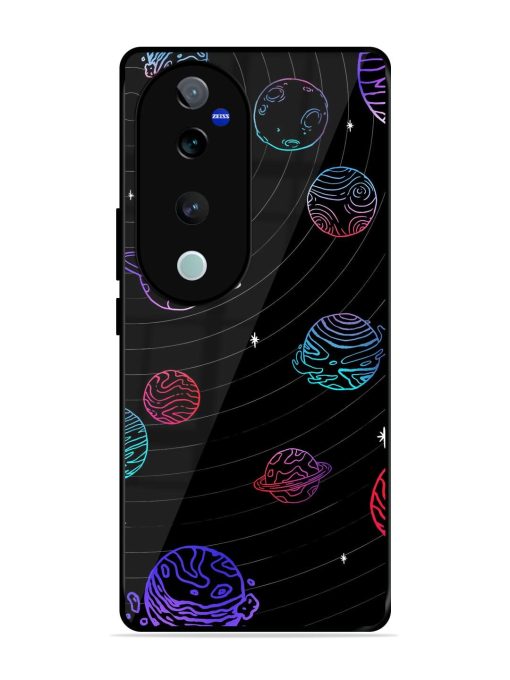 Cosmic Ballet Glossy Soft Edge Case for Vivo T3 Ultra (5G) Chachhi