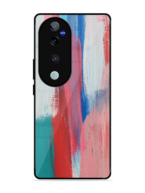 Colorful Chaos Glossy Soft Edge Case for Vivo T3 Ultra (5G) Chachhi