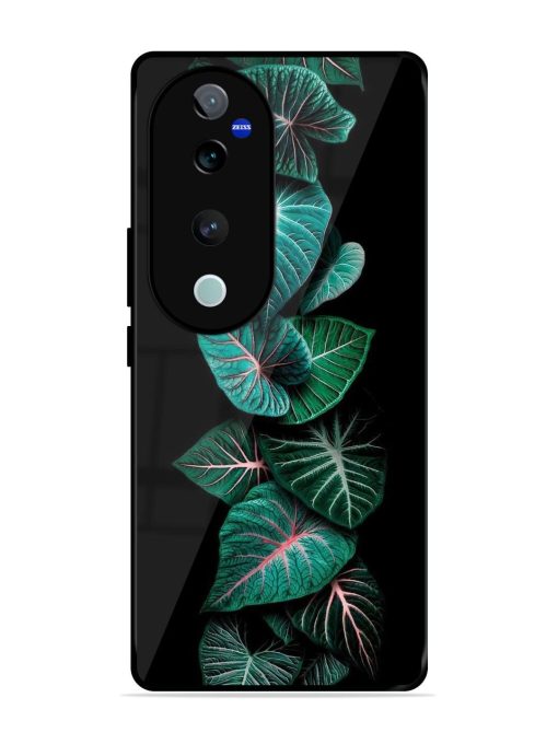 Emerald Elegance Glossy Soft Edge Case for Vivo T3 Ultra (5G) Chachhi