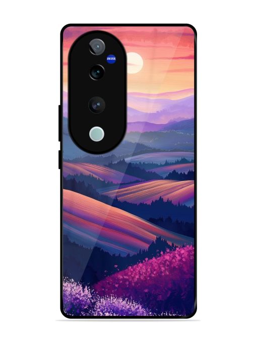 Twilight'S Embrace Glossy Soft Edge Case for Vivo T3 Ultra (5G)