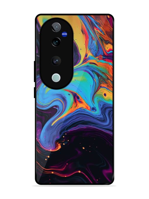 Liquid Dreamscape Glossy Soft Edge Case for Vivo T3 Ultra (5G)