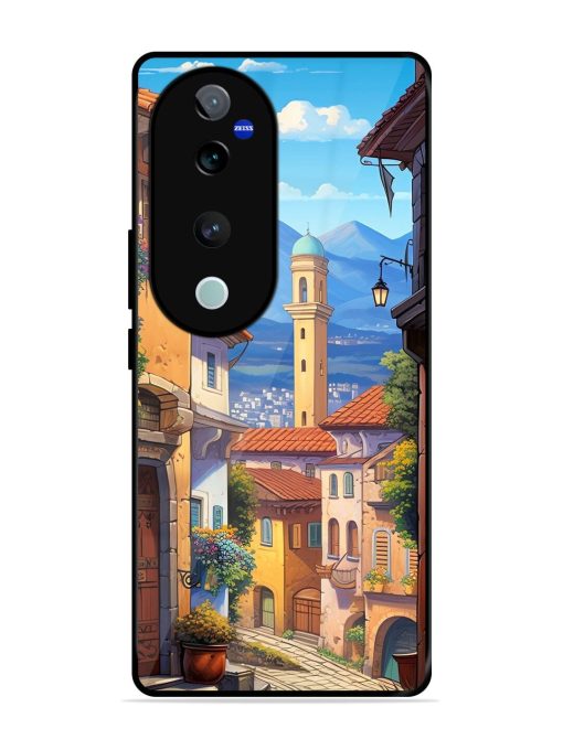 Tuscan Twilight Glossy Soft Edge Case for Vivo T3 Ultra (5G) Chachhi