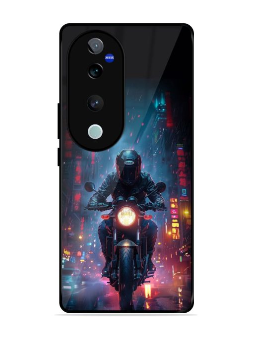 Neon Nights Glossy Soft Edge Case for Vivo T3 Ultra (5G) Chachhi