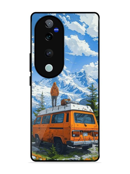 Mountaintop Solitude Glossy Soft Edge Case for Vivo T3 Ultra (5G)