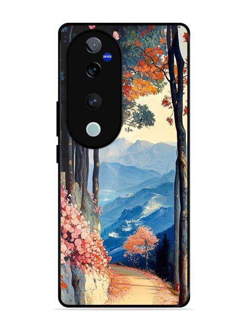 Mountainside Serenity Glossy Soft Edge Case for Vivo T3 Ultra (5G) Chachhi