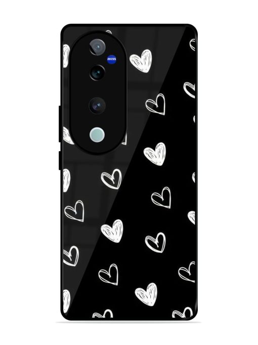 Scattered Hearts Glossy Soft Edge Case for Vivo T3 Ultra (5G) Chachhi