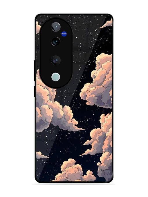 Starry Night Dreams Glossy Soft Edge Case for Vivo T3 Ultra (5G) Chachhi