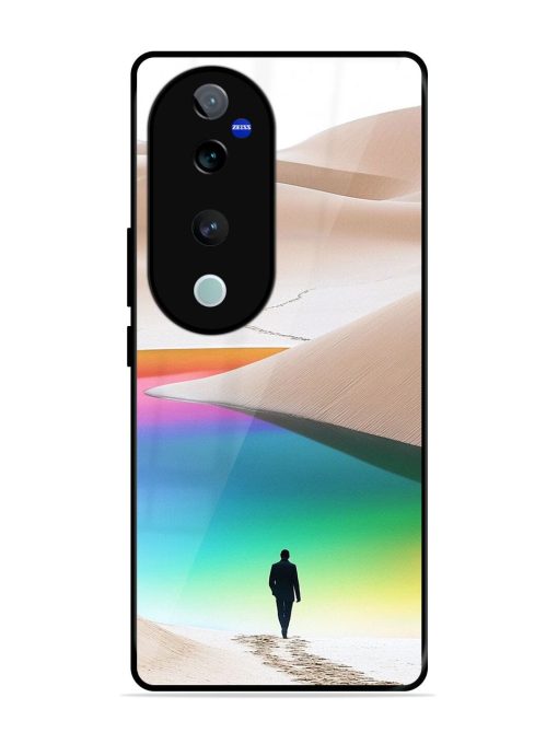 Desert Dreams Glossy Soft Edge Case for Vivo T3 Ultra (5G) Chachhi