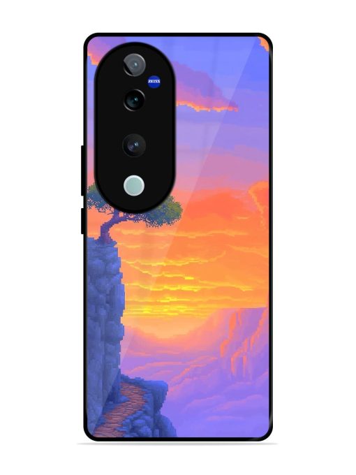 Cliffside Solitude Glossy Soft Edge Case for Vivo T3 Ultra (5G) Chachhi