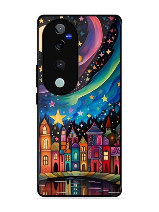 Starlit Village Glossy Soft Edge Case for Vivo T3 Ultra (5G) Chachhi