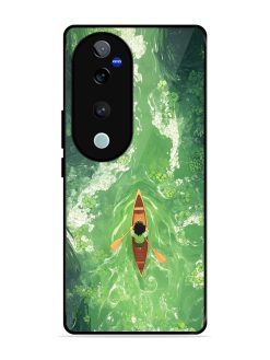 Solitude On The River Glossy Soft Edge Case for Vivo T3 Ultra (5G)