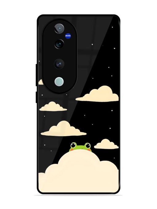 Froggy Night Sky Glossy Soft Edge Case for Vivo T3 Ultra (5G)