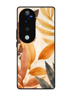 Earthy Elegance Glossy Soft Edge Case for Vivo T3 Ultra (5G)