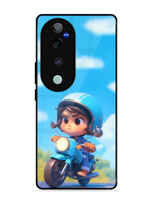 Little Rider Glossy Soft Edge Case for Vivo T3 Ultra (5G) Chachhi