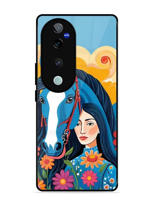 Equine Enchantment Glossy Soft Edge Case for Vivo T3 Ultra (5G) Chachhi