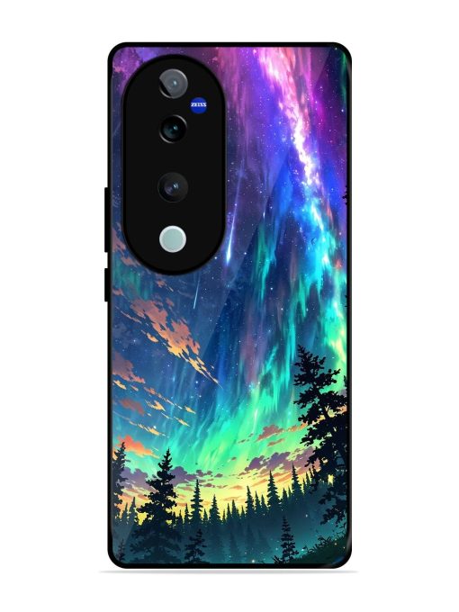 Cosmic Canvas Glossy Soft Edge Case for Vivo T3 Ultra (5G) Chachhi