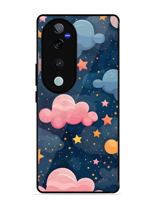 Twinkling Dreams Glossy Soft Edge Case for Vivo T3 Ultra (5G) Chachhi