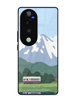 Mountainside Reflections Glossy Soft Edge Case for Vivo T3 Ultra (5G)