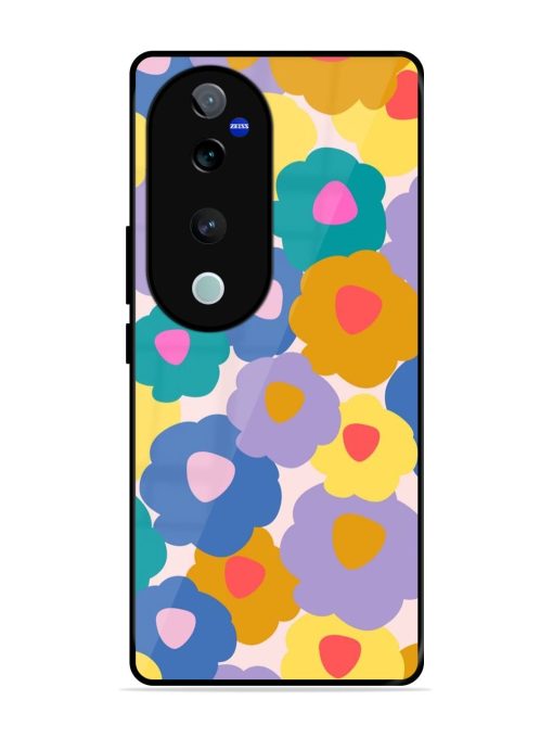 Flower Power Glossy Soft Edge Case for Vivo T3 Ultra (5G)