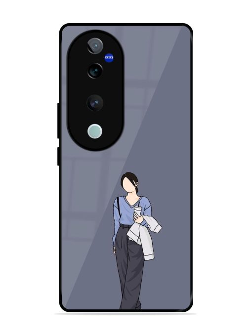 Simple Elegance Glossy Soft Edge Case for Vivo T3 Ultra (5G)