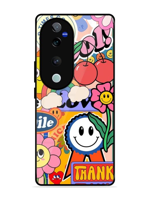 Good Times Good Vibes Glossy Soft Edge Case for Vivo T3 Ultra (5G)