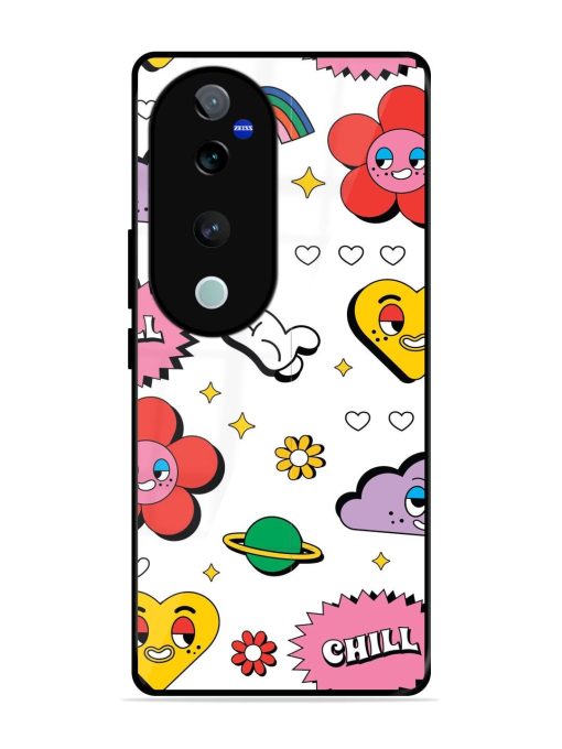 Whimsical Wonderland Glossy Soft Edge Case for Vivo T3 Ultra (5G) Chachhi