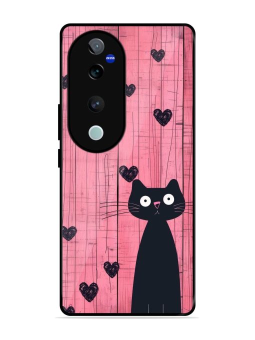 Feline Valentine'S Day Glossy Soft Edge Case for Vivo T3 Ultra (5G) Chachhi