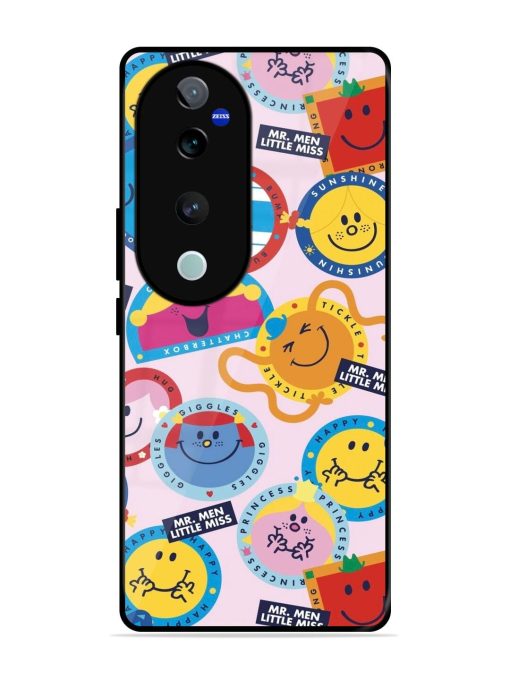 Whimsical Mr. Men & Little Miss Glossy Soft Edge Case for Vivo T3 Ultra (5G) Chachhi