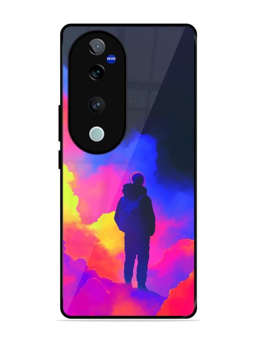 Cosmic Wanderer Glossy Soft Edge Case for Vivo T3 Ultra (5G) Chachhi