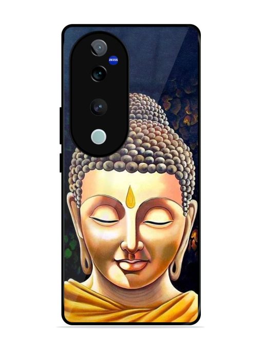 Buddha Face Glossy Soft Edge Case for Vivo T3 Ultra (5G) Chachhi