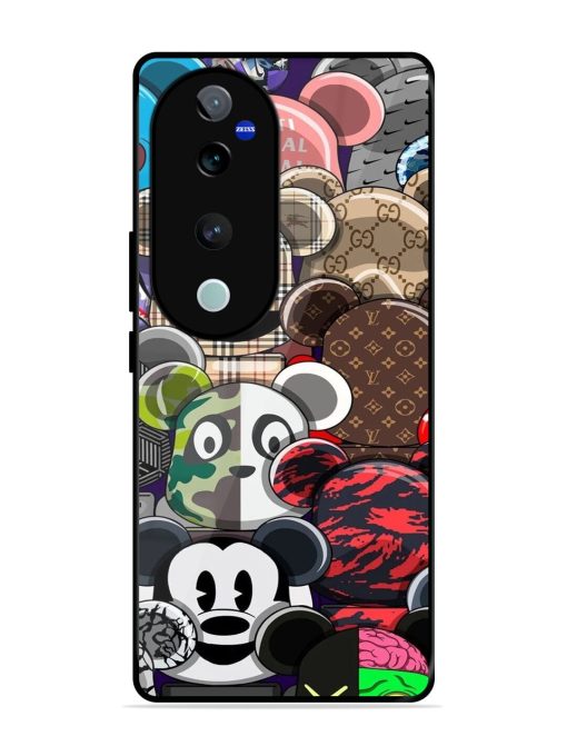 Streetwear Bearbrick Extravaganza Glossy Soft Edge Case for Vivo T3 Ultra (5G) Chachhi