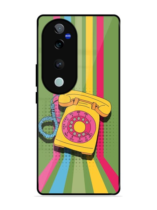 Retro Dialer Glossy Soft Edge Case for Vivo T3 Ultra (5G)