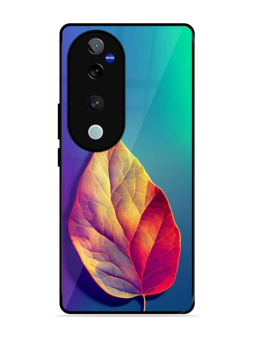 Autumn'S Embrace Glossy Soft Edge Case for Vivo T3 Ultra (5G) Chachhi