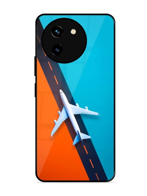 Skyward Bound Glossy Soft Edge Case for Vivo T3X (5G) Chachhi