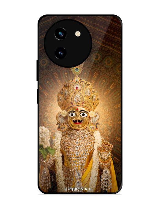 Hare Krishna Maharaj Glossy Soft Edge Case for Vivo T3X (5G) Chachhi