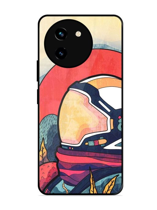 Cosmic Daydream Glossy Soft Edge Case for Vivo T3X (5G) Chachhi