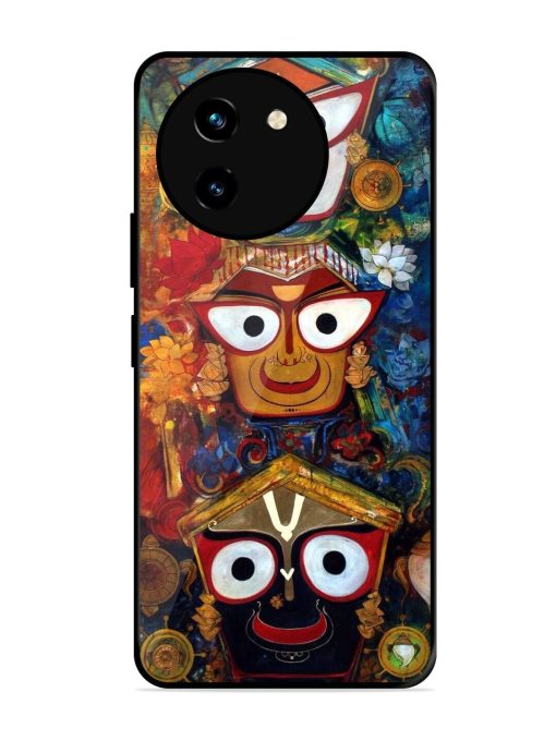 Lord Jagannath Glossy Soft Edge Case for Vivo T3X (5G) Chachhi