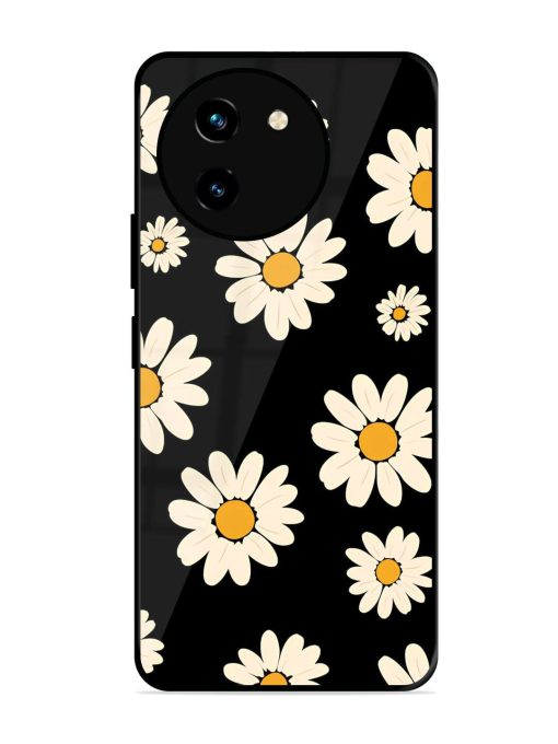 Daisies In The Night Glossy Soft Edge Case for Vivo T3X (5G) Chachhi