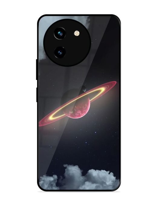 Cosmic Ballet Glossy Soft Edge Case for Vivo T3X (5G) Chachhi