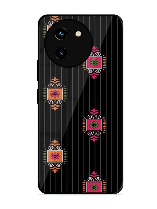 Ornate Elegance Glossy Soft Edge Case for Vivo T3X (5G) Chachhi