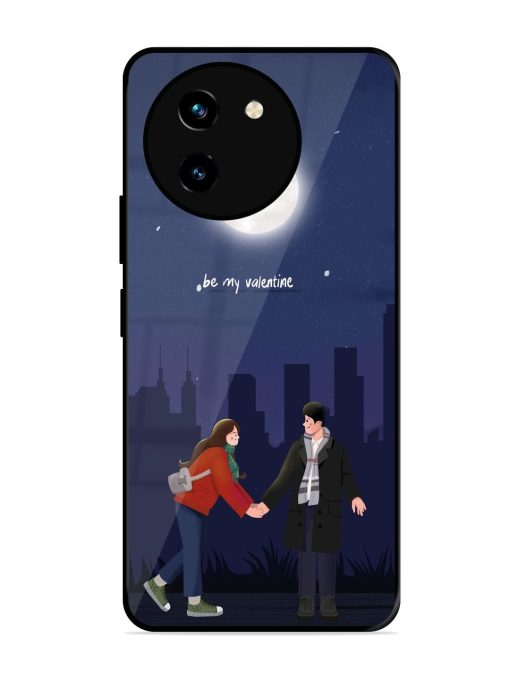 Moonlight Proposal Glossy Soft Edge Case for Vivo T3X (5G) Chachhi