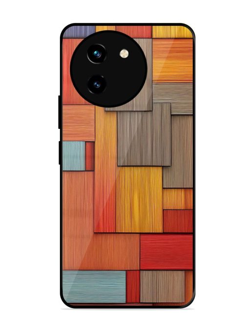 Woodsy Wonders Glossy Soft Edge Case for Vivo T3X (5G) Chachhi