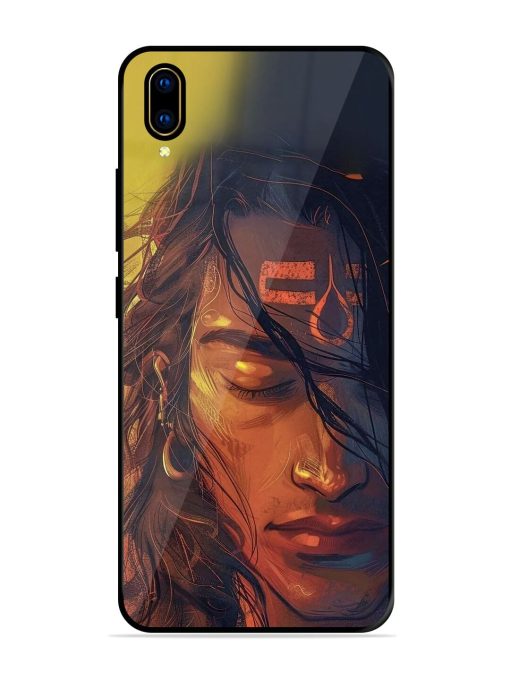 Tranquil Shiva Glossy Soft Edge Case for Vivo V11 Pro Chachhi