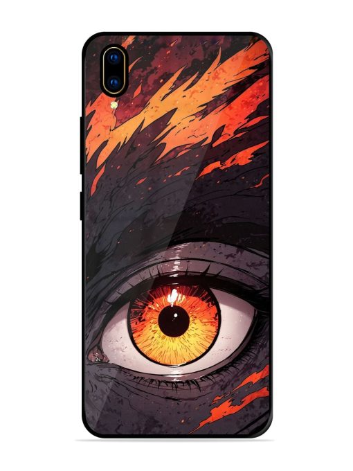 Inferno Gaze Glossy Soft Edge Case for Vivo V11 Pro Chachhi